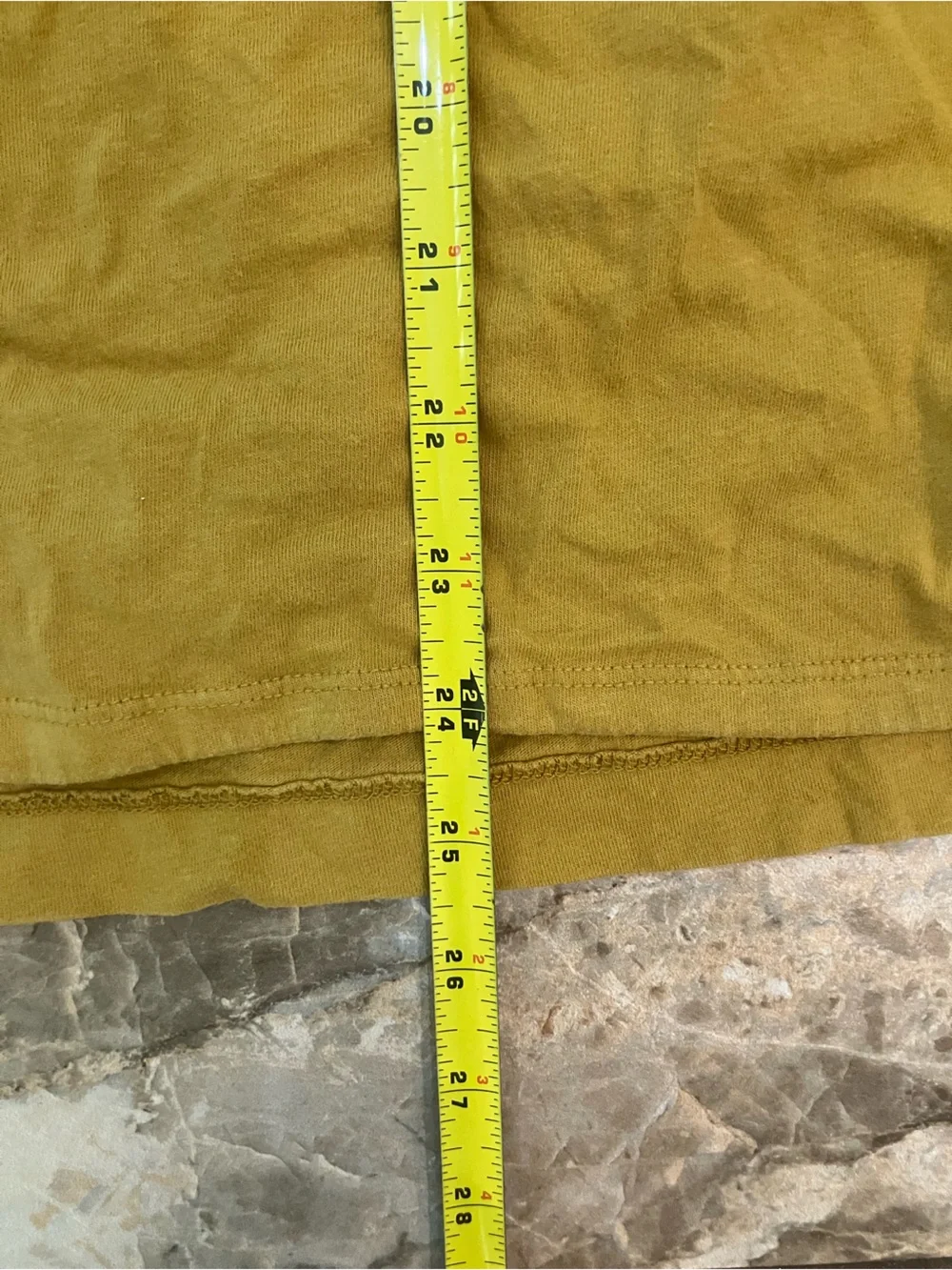 True Religion Graphic T-Shirt Mens XL Mustard True Religion graphic